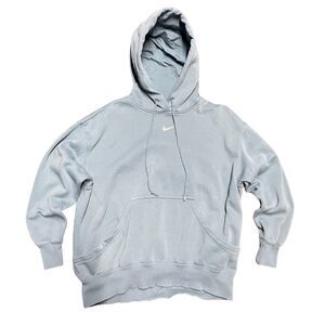 Nike Middle Swoosh Pullover – Women’s Medium – Sail Dust Hoodie